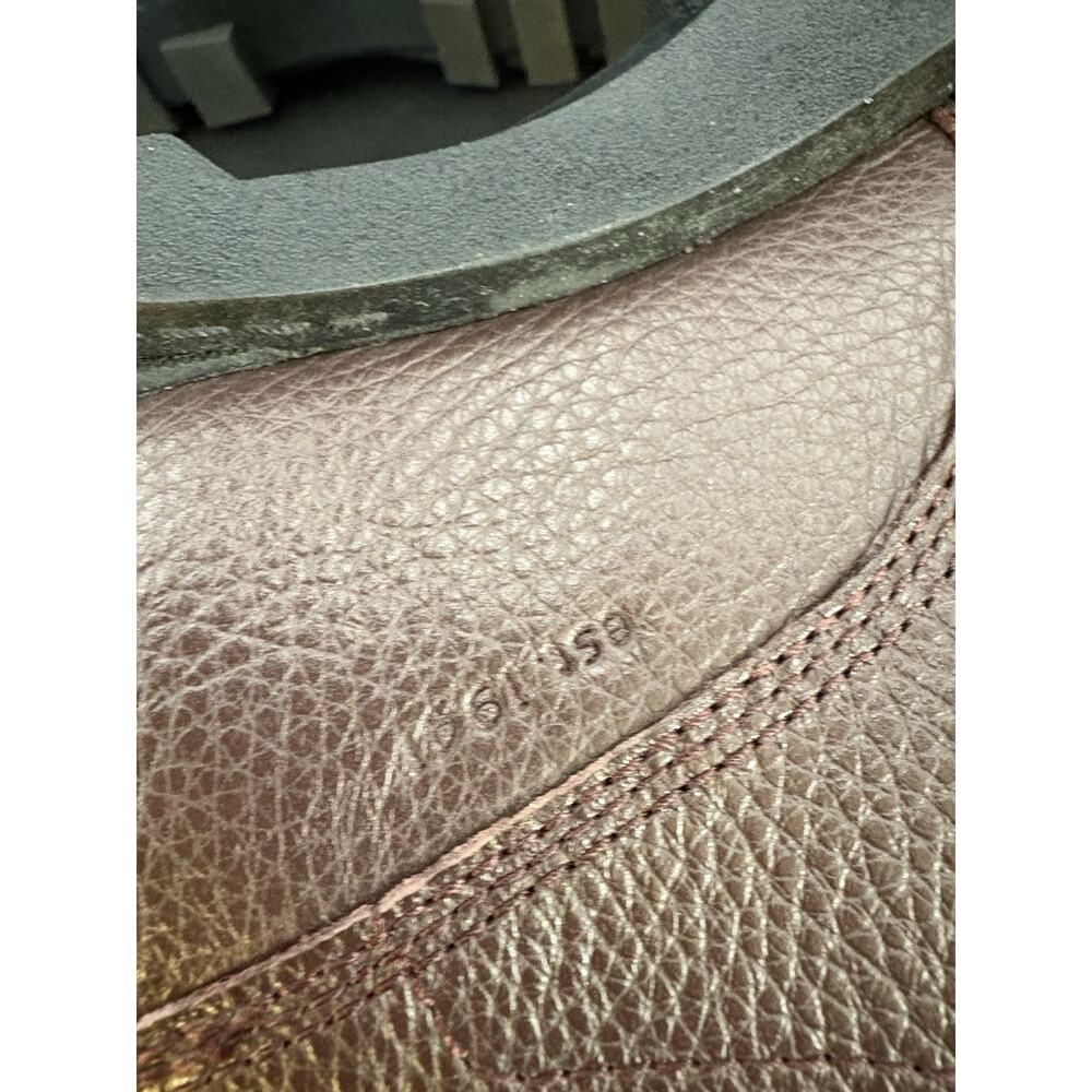 Coach New York Citysole Leather Boots Oxblood Men Size 13 Signature Rare - Picture 13 of 16